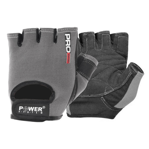 Рукавички для фітнесу Power System PS-2250 Pro Grip Grey XS