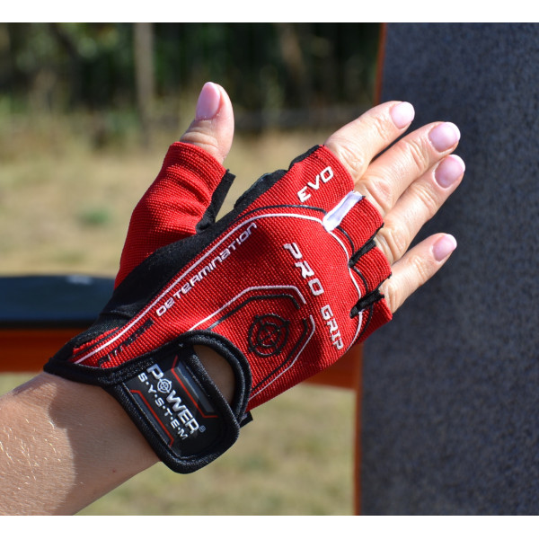 Рукавички для фітнесу Power System PS-2250E Pro Grip EVO Red XS