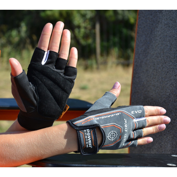 Рукавички для фітнесу Power System PS-2250E Pro Grip EVO Grey L