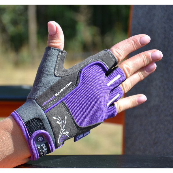 Рукавички для фітнесу Power System PS-2570 Woman’s Power жіночі Purple S