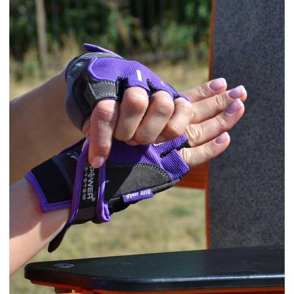 Рукавички для фітнесу Power System PS-2570 Woman’s Power жіночі Purple S