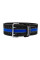 Пояс для пауерліфтингу Power System PS-3800 PowerLifting шкіряний Black/Blue Line XXL