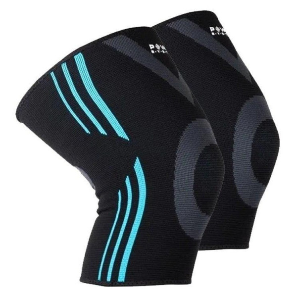 Наколінники Power System PS-6021 Knee Support Evo Black/Blue (пара) L
