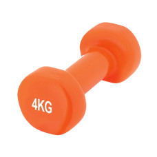 Гантель вінілова PowerPlay 4125 Achilles 4 кг помаранчева PP_4125_4kg