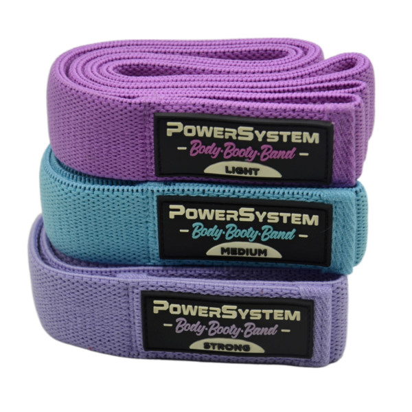 Набір тканевих гумок Power System PS-4129 Booty Band Set Long 3шт.