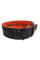 Пояс для важкої атлетики Power System PS-3830 Beast шкіряний Black/Red M