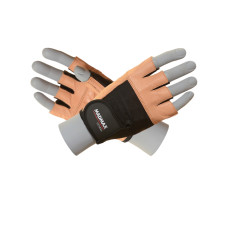 Рукавички для фітнесу MadMax MFG-444 Fitness Brown L