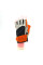 Рукавички для фітнесу MadMax MFG-850 Crazy Grey/Orange L