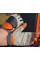 Рукавички для фітнесу MadMax MFG-850 Crazy Grey/Orange XXL