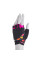 Рукавички для фітнесу MadMax MFG-770 Flower Power Gloves Black/Pink XS