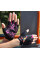 Рукавички для фітнесу MadMax MFG-770 Flower Power Gloves Black/Pink XS