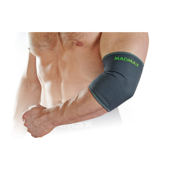 Налокітник MadMax MFA-293 Zahoprene Elbow Support Dark Grey/Green (1шт.) S