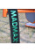 Пояс для важкої атлетики MadMax MFB-301 Suede Single Prong шкіряний Black/Green XXL
