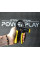 Еспандер кистьовий PowerPlay PP-4323 з регульованим навантаженням 10-40 кг. Strength Grip Чорно-жовтий