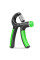 Еспандер кистьовий PowerPlay PP-4323 з регульованим навантаженням 10-40 кг. Strength Grip Чорно-зелений
