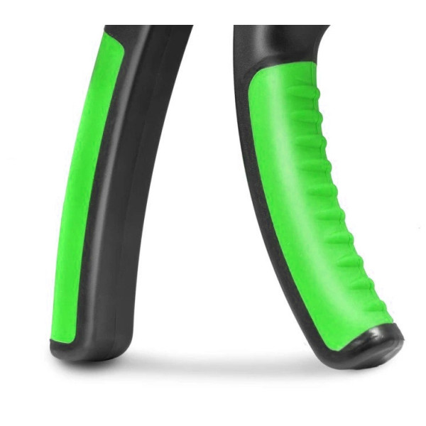 Еспандер кистьовий PowerPlay PP-4323 з регульованим навантаженням 10-40 кг. Strength Grip Чорно-зелений