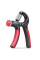 Еспандер кистьовий PowerPlay PP-4323 з регульованим навантаженням 10-40 кг. Strength Grip Чорно-червоний