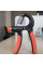 Еспандер кистьовий PowerPlay PP-4323 з регульованим навантаженням 10-40 кг. Strength Grip Чорно-червоний