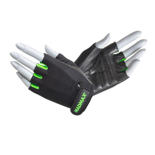 Рукавички для фітнесу MadMax MFG-251 Rainbow Green L