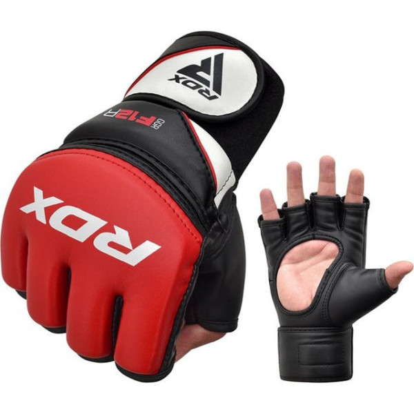 Рукавиці для ММА RDX F12 Model GGRF Red L