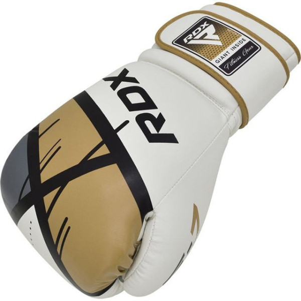 Боксерські рукавиці RDX F7 Ego Golden 10 унцій