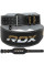 Пояс для важкої атлетики RDX 6 шкіряний Black Gold 2XL