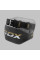 Пояс для важкої атлетики RDX 6 шкіряний Black Gold 2XL