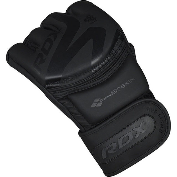 Рукавиці для ММА RDX F15 Noir Matte Black M