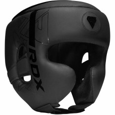 Боксерський шолом RDX F6 KARA Matte Black XL