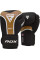 Боксерські рукавиці RDX AURA PLUS T-17 Black Golden 12 унцій (капа в комплекті)