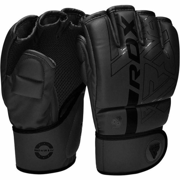 Рукавиці для ММА RDX F6 KARA Matte Black XL