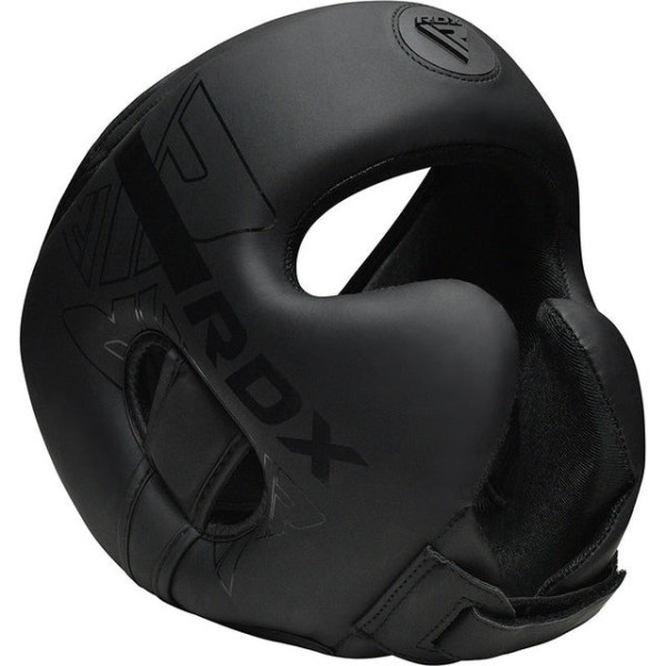 Боксерський шолом RDX F6 KARA Matte Black L
