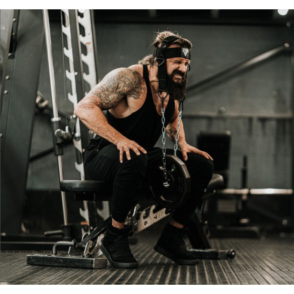 Тяга для шиї RDX H2 Neck Harness Black Plus