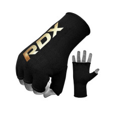 Бинт-рукавички RDX Inner Black Golden HYP-IB-XL нейлонові для боксу та мма XL