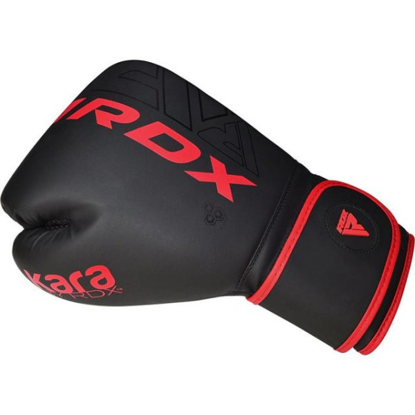 Боксерські рукавиці RDX F6 Kara Matte Red 16 унцій
