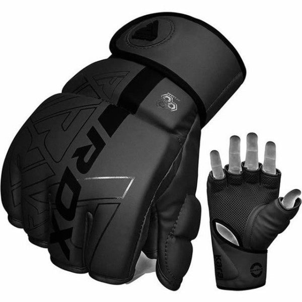 Рукавиці для ММА RDX F6 KARA Matte Black L