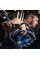Рукавички для фітнесу RDX F6 Sumblimation Blue M