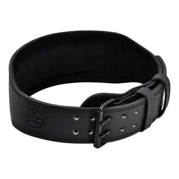 Пояс для важкої атлетики RDX 4 шкіряний Full Black M