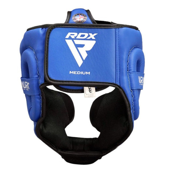 Боксерський шолом RDX AURA PLUS T-17 Blue/Black S
