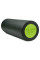 Масажний ролик (роллер) гладкий PowerPlay 4021 Fitness Roller Чорно-зелений (30x15см.)