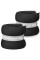 Обважнювачі-манжети для ніг та рук PowerPlay PP-4349 Ankle/Wrist Weights (2шт.*2 kg) (пара) Чорні