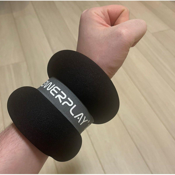 Обважнювачі-манжети для ніг та рук PowerPlay PP-4349 Ankle/Wrist Weights (2шт.*2 kg) (пара) Чорні