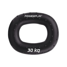 Еспандер кистьовий силіконовий PowerPlay PP_4337_Black_30kg 30 кг Чорний