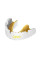 Капа OPRO Gold Braces під брекети доросла (вік 11+) White/Gold (art.102506004)