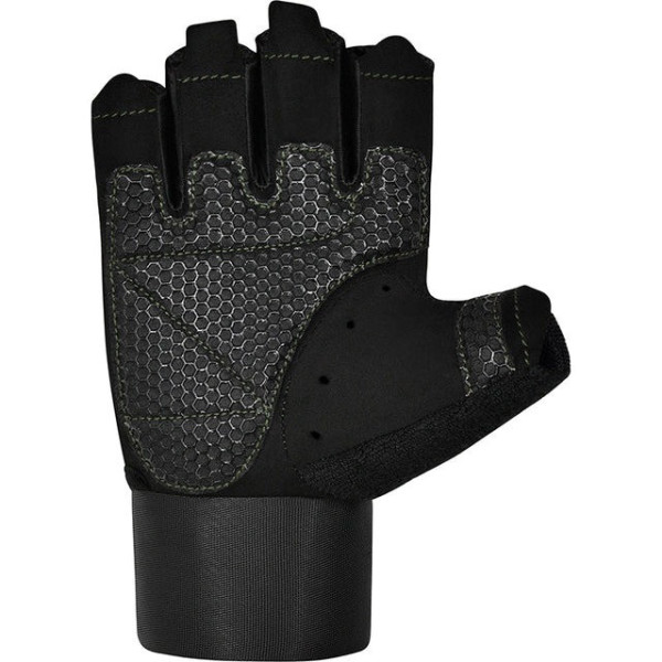 Рукавички для фітнесу RDX W3 BLACK WITH EVA PADDING-M