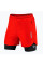 Компресійні шорти для RDX MMA T16 2-в-1 RED/BLACK-L