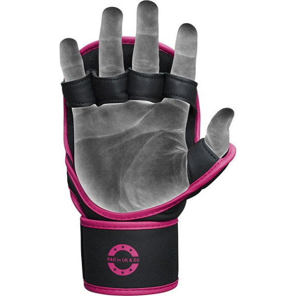 Рукавиці для ММА F6 MATTE PINK PLUS-M/L