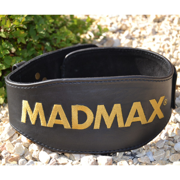 Пояс для важкої атлетики MadMax MFB-999 Restless & Wild Black XL