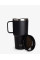 Термостакан (ізольована чашка) Bohtal з ручкою з нержавіючої сталі Tumbler Black 900 ml