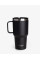 Термостакан (ізольована чашка) Bohtal з ручкою з нержавіючої сталі Tumbler Black 900 ml